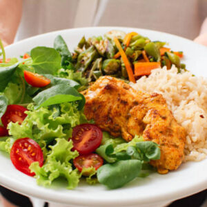 Riz sauté aux légumes