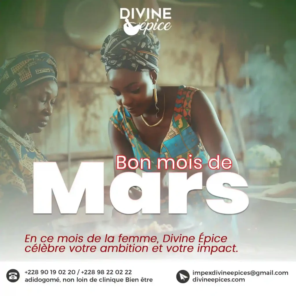 Bon Mois de Mars avec Divine Épices