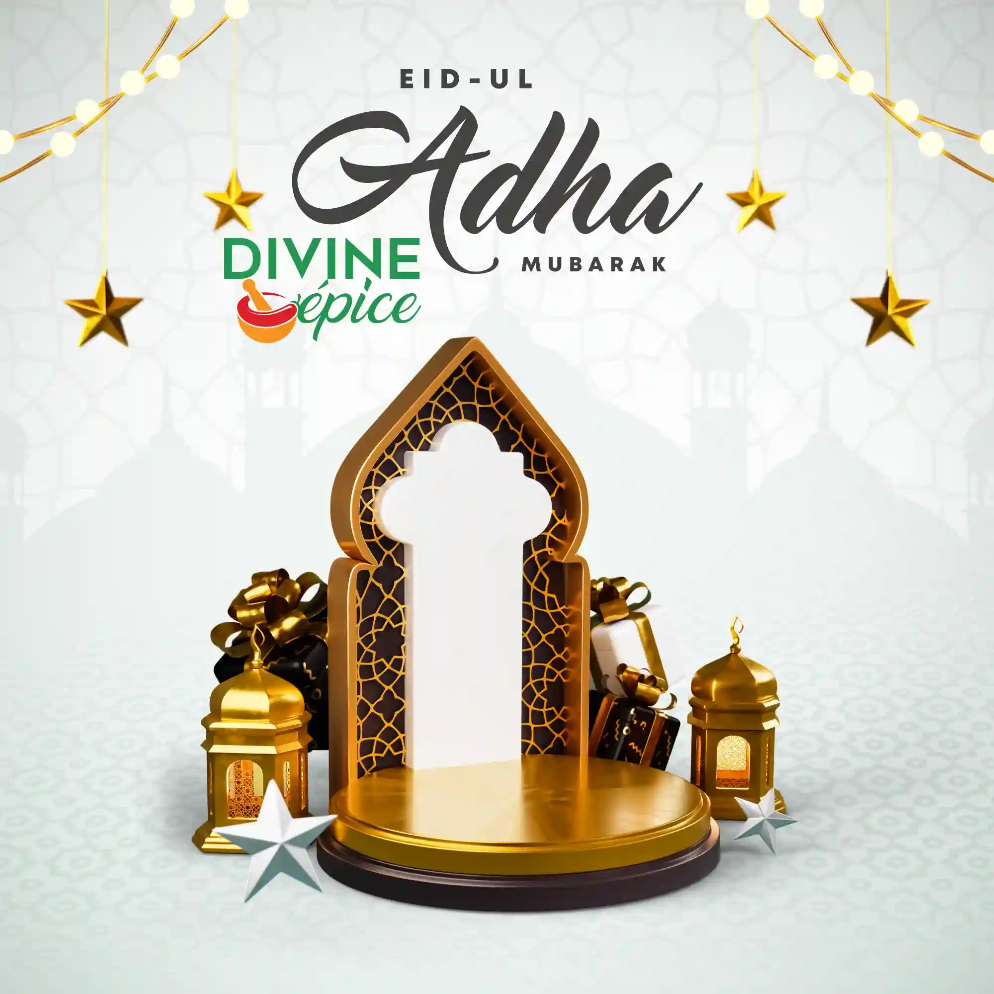 Divine Épices vous souhaite Aïd Mubarak