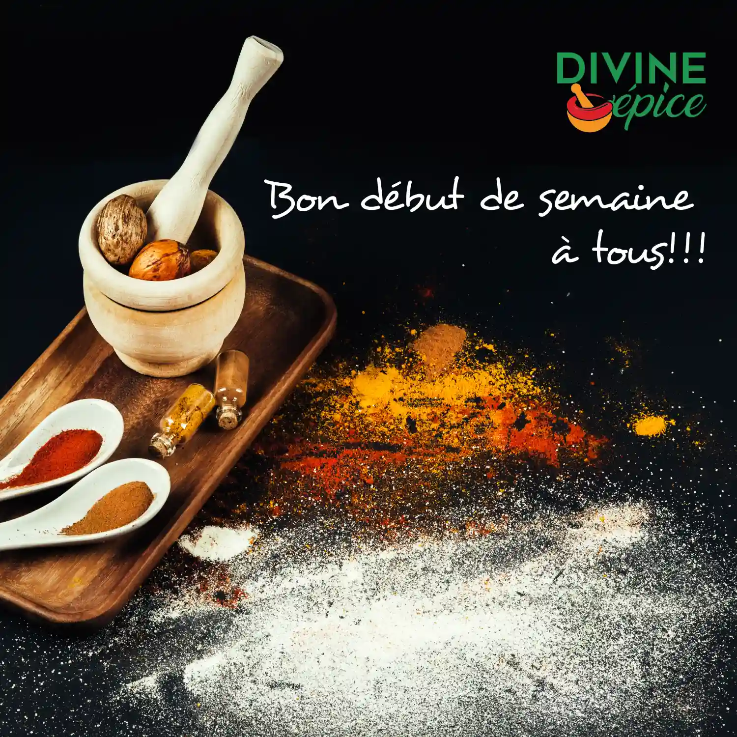 Bon début de semaine avec Divine Epice
