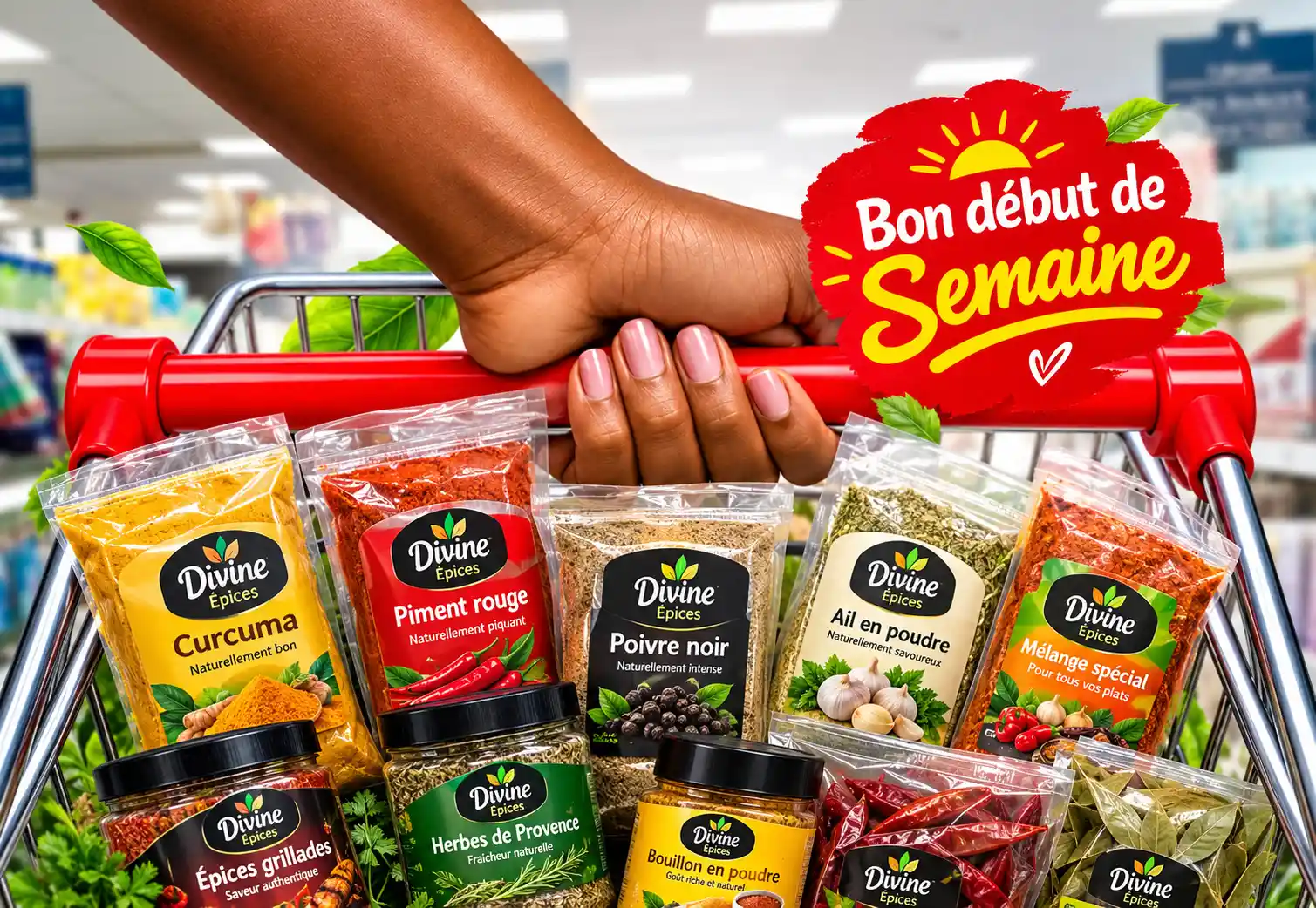 BON DÉBUT DE SEMAINE AVEC DIVINE ÉPICES